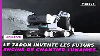 Miniature : Le Japon prépare des engins pour construire les futures bases lunaires