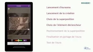Miniature : Créer une Aura avec l'application Aurasma (Android)