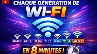 Miniature : De Wi-Fi 1 à Wi-Fi 7 : tout comprendre en 8 minutes  - Découvre l’histoire complète du Wi-Fi  