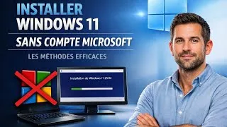 Miniature : INSTALLER WINDOWS 11 (25H2) SANS compte Microsoft — Méthodes simples et efficaces