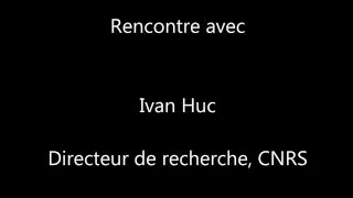 Miniature : Ivan Huc — Les Foldamères