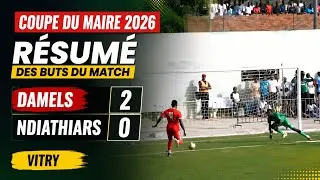 Miniature : Coupe du Maire 2026 : Damels s’impose avec autorité face à Ndiathiars (2-0), les buts en vidéo