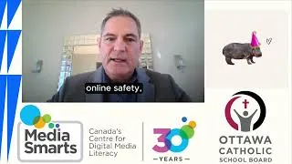 Miniature : MediaSmarts 30th Anniversary Testimonial | Geoff Edwards, OCSB