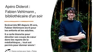 Miniature : Fabien Vehlman, bibliothécaire d'un soir
