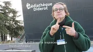 Miniature : Visiter la médiathèque en Langue des Signes Française (L.S.F)