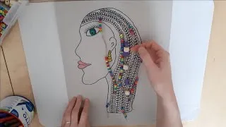 Miniature : TUTOS CRÉATIFS : La tête à coiffer aux tresses africaines (DIY)