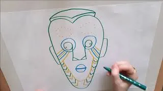 Miniature : DESSINE FACILE #65 : Le masque africain