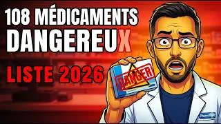 Miniature : "108 Médicaments Plus Dangereux Qu'Utiles : La Liste Choc de 2026"