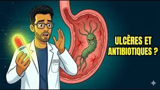 Miniature : Pourquoi prend-on des antibiotiques pour l'estomac ?