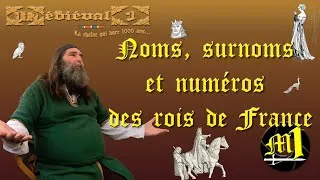 Miniature : Noms, surnoms et numéros des rois de France [ST]