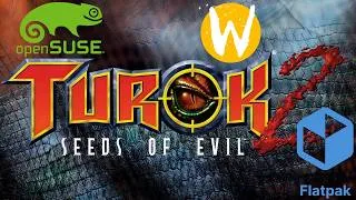 Miniature : Cazando dinosaurios en Turok 2: Seeds of Evil (Linux, Proton y Wayland)