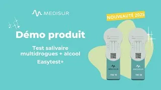 Miniature : Medisur - Démonstration du test salivaire multidrogues + alcool Easytest+