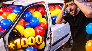 Miniature : JE REMPLIS MA VOITURE DE BALLONS ( Jusqu’ou ca peut allez ?!) 🎈🚗