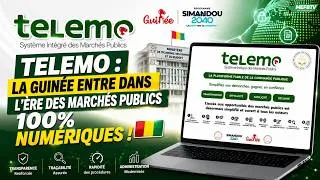 Miniature : MEFB-GN Infos/TELEMO : La Guinée entre dans l’ère des marchés publics 100% numériques !