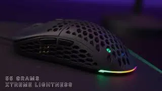 Miniature : MARS GAMING MM55 Noir, Souris Gaming RGB Chroma 12800DPI