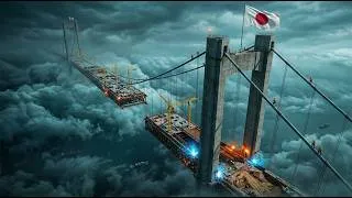 Miniature : Comment Le Japon A Suspendu Un Pont De 4Km Entre Deux Îles En Plein Océan — Processus Complet
