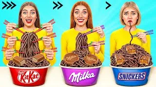 Miniature : Défi Rapide, Moyenne ou Lent Aliment | Astuces Culinaires Fantastique par Mega DO Challenge