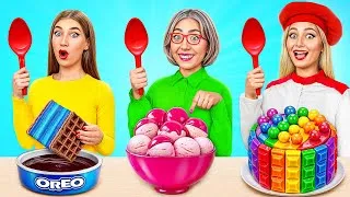 Miniature : Défi De Cuisine Moi vs Grand-Mère | Défis Amusants par Mega DO Challenge