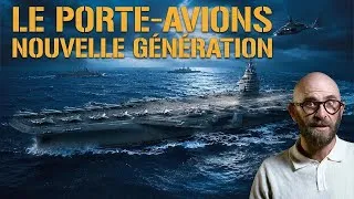 Miniature : France Libre : Le futur porte-avions géant de la Marine française