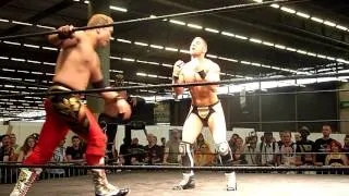 Miniature : Tristan Archer & Senza Volto Vs.  Andy WU & Kotaro Suzuki