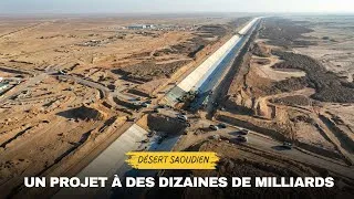 Miniature : Dans le désert saoudien, un fleuve artificiel gigantesque en train de voir le jour