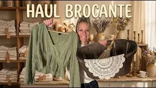 Miniature : 🧺 HAUL BROCANTE 🪵 : des trésors vintages pour ma Deco cosy & nouvelle garde robe été ☀️