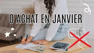Miniature : J'ai décidé de ne rien acheter pendant un an : voici mon budget de janvier