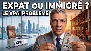 Miniature : EXPAT vs/ IMMIGRÉ : LE VRAI PROBLEME #expatriation #qatar #arabie_saoudite #emirats