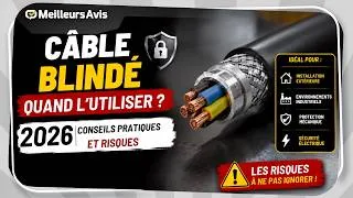Miniature : Câble blindé : quand l’utiliser ? 2026, conseils pratiques et risques