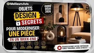 Miniature : Objets design secrets pour moderniser une pièce en un week-end