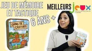 Miniature : Le Gang des Castors-Gigamic : Jeu de mémoire et tactique 6 ans et + Test, Avis et Règles.