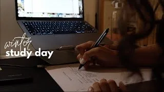 Miniature : winter study vlog🎄rainy day, revisions, motivation