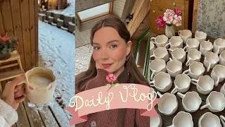 Miniature : une journée d'hiver en douceur dans mon atelier 💌
