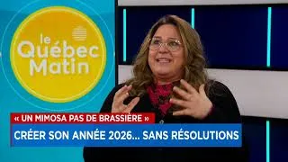 Miniature : Entrevue à LCN pour parler de mes projets et de Un mimosa, pas de brassière, on crée 2026 🥂