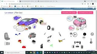 Miniature : Vocabulaire de la voiture / l'automobile au Québec