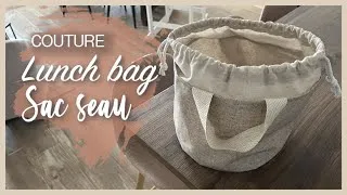 Miniature : TUTO COUTURE | Lunch bag rond / Sac seau !