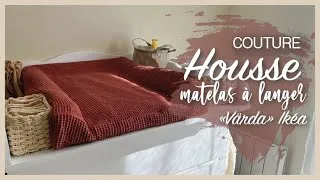 Miniature : TUTO COUTURE | Housse pour matelas à langer (Värda de chez Ikéa) !