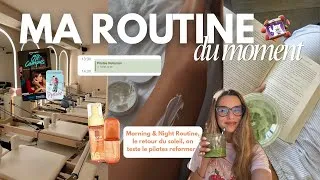 Miniature : MA ROUTINE DU MOMENT : morning & night routine, pilates reformer, le retour du soleil ☀️💆🏼‍♀️🧘🏼‍♀️