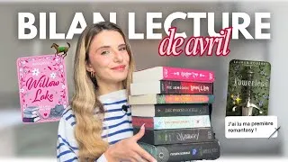 Miniature : ✨ J’AI LU MA PREMIÈRE ROMANTASY : BILAN LECTURE AVRIL  (coup de coeur, déceptions…) 📖☀️