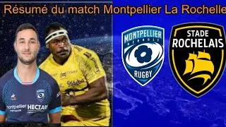 Miniature : LE RÉSUMÉ DE MONTPELLIER /LA ROCHELLE TOP14 SAISON 2022/2023 J25
