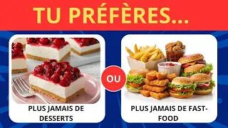 Miniature : Tu préfères… 🍕 Édition nourriture : impossible de choisir !