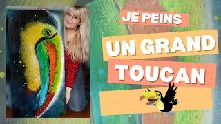 Miniature : Je peins un grand toucan