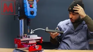Miniature : J’ai amélioré cette perceuse à colonne Leroy Merlin pour la rendre ultra-précise !