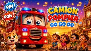 Miniature : Camion Pompier Go Go Go ! | Chanson Enfant | Pin Pon Pin Pon | Comptines et Musique pour Enfants