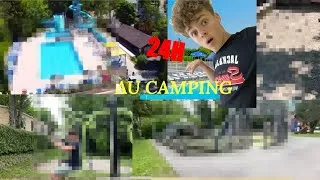 Miniature : 24H AU CAMPING (le premier sur YouTube)#vlog 