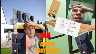 Miniature : Vlog 24H dans la vie de mémé en 4min(sa tourne pas trop mal)(lycée+maison)