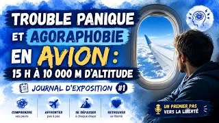 Miniature : Trouble panique et agoraphobie en avion : 15 h à 10 000 m d'altitude – Journal d'exposition #1