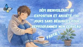 Miniature : Défi bienveillant #1 – Exposition et anxiété : 30 jours sans béquilles pour reprogrammer mon cerveau