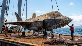 Miniature : Disparu des décennies au fond de l’océan : la restauration du F-35 Lightning II est-elle possible ?