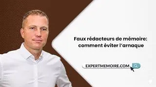 Miniature : Faux rédacteurs de mémoire : Comment éviter l’arnaque?